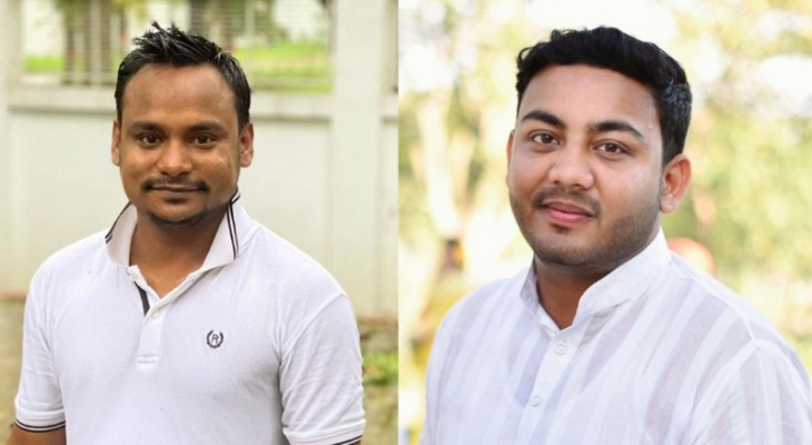 রাজশাহী কলেজ ছাত্রদলের নেতৃত্বে আমিনুল–প্রীতম